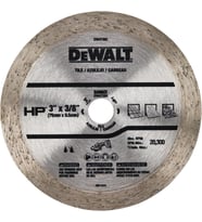 Dewalt Dw47350 Sürekli Elmas Fayans Kesme Diski, 7.6 Cm Çap, Seramik Ve Porselen İçin