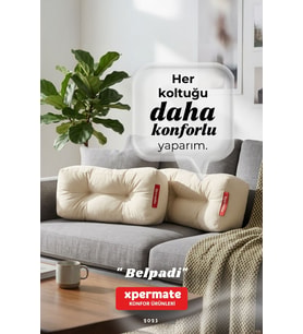 Sırt ve Bel Destek Yastığı Sandalye Koltuk Destek Minderi