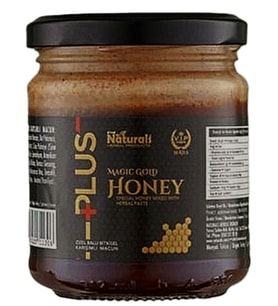 Naturals Magic Gold Honey Plus Özel Ballı Bitkisel Karışımlı Macun 240GR. Gizli Gönderim