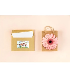 Iyi Tatiller Etiketi Okul Etiketi 5x8 cm 30 Adet Sticker Selefonlu