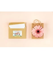 Iyi Tatiller Etiketi Okul Etiketi 5x8 cm 30 Adet Sticker Selefonlu