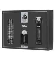 Lattafa Pride Pisa EDP 100 ml + EDP 20 ml + 200 ml Body Shower Erkek Parfüm Seti
