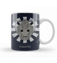 Cyberman Retro Japanese Dr Who Kupa Bardak Porselen