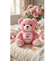Anneler Günü Hediyesi 35 cm Peluş Ayı - Anneye Anlamlı Hediye