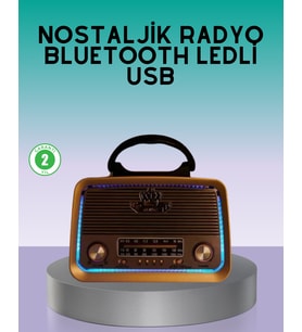 Özellikli Nostalji Radyo 3 Bant Fm Am Sw