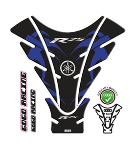 Yamaha R25 2019 - 2024 Uyumlu Tank Pad 005