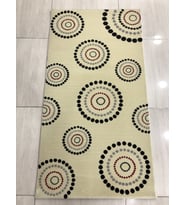 Saray Halı Klasik 10697 R 80X150 Krem Kırmızı Gri Siyah Halı !
