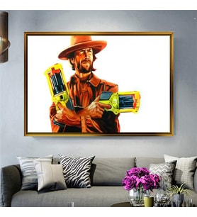 Altın Çerçeveli dekoratif tablo l1241 (Gold)