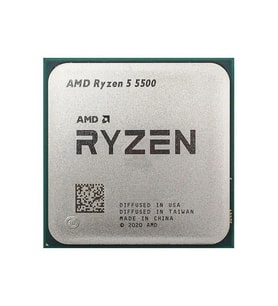 AMD RYZEN 5 5500 19MB 6çekirdekli VGA YOK AM4 65w Kutusuz+Fansız