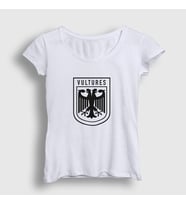 Presmono Kadın Beyaz Vultures Kanye West T-Shirt 422459tt (Beyaz)