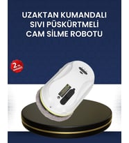 Çift Diskli Güvenli Otomatik Cam Silme Robotu