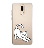 Huawei Mate 10 Lite Uyumlu Baskılı Yumuşak Silikon Şeffaf Telefon Kılıfı