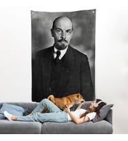 Sovyet lideri Vladimir Lenin Duvar Örtüsü-7944