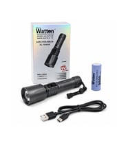 Watton WT-729 20W Işık Gücü 8000 Lümen Şarjlı Göstergeli El Feneri