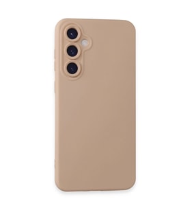 Galaxy S23 Fe Kılıf Nano İçi Kadife  - Pudra