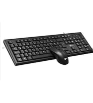 Lecoo Kw200 Kablosuz Klavye & Mouse Set Siyah (Sarı)