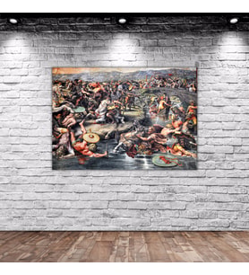 BK Home Vatikan City İtalya Tasarımlı Kanvas Tablo 50x70cm-1