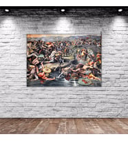 BK Home Vatikan City İtalya Tasarımlı Kanvas Tablo 50x70cm-1