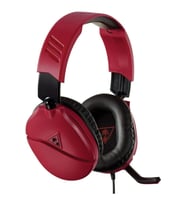 Turtle Beach Recon 70 PS5/4 Uyumlu Kablolu Oyuncu Kulaklığı Kırmızı