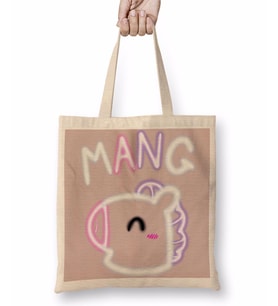 Bt21 Glowing Mang Bts Bez Çanta Uzun Saplı