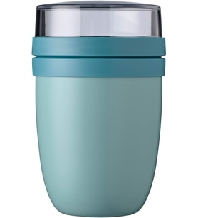 Mepal Ellipse Nordic Green Yemek Kabı, 500 Ml Pratik Termal Yemek Kabı, Yoğurt Bardağı, To Go Kupa, (Çok Renkli)