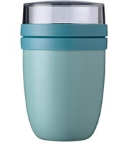 Mepal Ellipse Nordic Green Yemek Kabı, 500 Ml Pratik Termal Yemek Kabı, Yoğurt Bardağı, To Go Kupa, (Çok Renkli)
