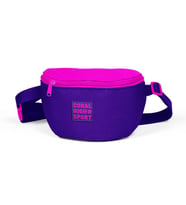 Coral High Sport Mor Pembe İki Bölmeli Bel Çantası 22609