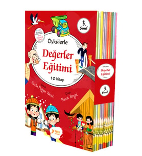Yuva Temalarla Öykülerle Değerler Eğitimi 3.sınıf Hikayeler Seti 10Lu