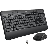 MK540 ADVANCED Kablosuz Türkçe Klavye Mouse Seti - Siyah