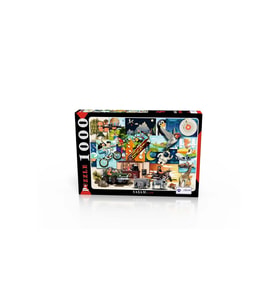 EDKZEKA Yaşam 1000 Parça Puzzle