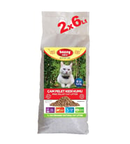 Bonny Nice Doğal Pellet Çam Peleti Kedi Kumu 3.6 kg 6 l x 2 Paket