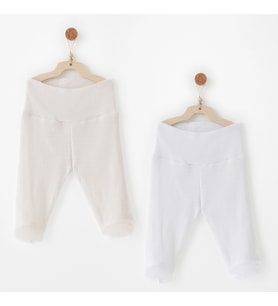 Andywawa Ac26764 Special Modal 2li Pantolon Ecru White