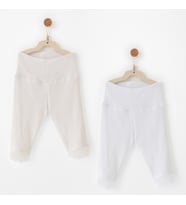 Andywawa Ac26764 Special Modal 2li Pantolon Ecru White