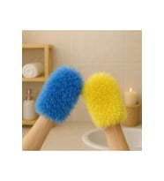 Bebek Ve Çocuk Banyo Lifi 2 Adet Bebek Banyo Lifi Kız-Erkek Banyo Lifi