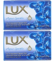 Lux Sabun 80GR Aqua Sparkle (Su Gibi Işıltı) (2 Li Set)
