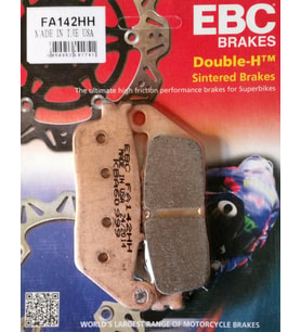 Ebc Fa142Hh 2004-2016 Triumph Thruxton 900 Uyumlu Ön Fren Balatası Sinterli Bala