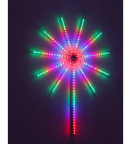 Modüler Rgb Led Duvar Işığı Havai Efektli Uzaktan Kumandalı