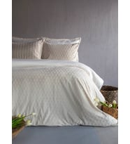King Size Times Ekru Unique Touch Nevresim Takımı
