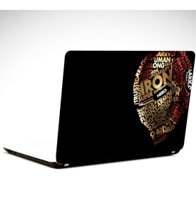 İron Man Laptop Sticker 15.4 inch (37X26CM)
