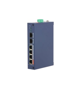 DAHUA CHS4206-4ET-60 4 PORT 10/100 + 2 PORT SFP UPLINK 60W POE CLOUD YÖNETİLEBİLİR ENDÜSTRİYEL SWITC