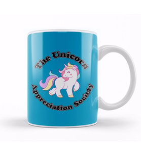 The Unicorn Appreciation Society Kupa Bardak Porselen