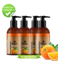 Rekze  Portakal Aromalı Yenilebilir Masaj Yağı –