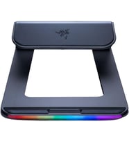 Razer Dizüstü Bilgisayar Standı Chroma - RGB Chroma Aydınlatmalı Dizüstü Bilgisayar Standı (3 Portlu USB 3.0 Hub, 18 Derece Eğim Açısı, Alüminyum ve Ergonomik Tasarım) Siyah Teşhir
