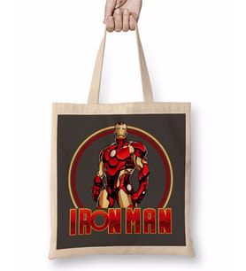 İronman Bez Çanta Uzun Saplı
