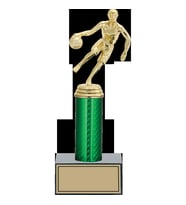 ODAK KUPA - Figürlü Kupalar - Basketbol Kadın Figürlü Kupalar FG-006 B - 27 cm