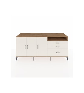 Kronos Konsol 3 Raflı 3 Çekmeceli 3 Kapaklı 220x59x99 Çam-Aytaşı/Aytaşı