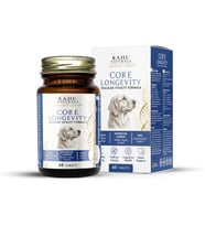 Core Longevity Köpek, Koenzim Q10, NAD+, PQQ, Mantar Kompleksi, 60 Tablet