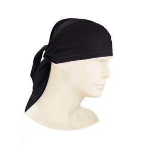 Bandana Siyah Düz Renk