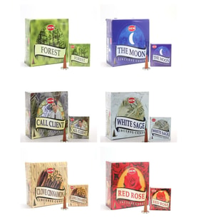 Hem farklı aroma 6 paket 60 adet konik tütsü
