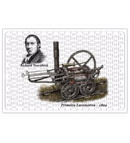 A Primeira Locomotiva Puzzle 240 Parça Yapboz